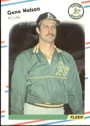 1988 Fleer Baseball Cards      288     Gene Nelson